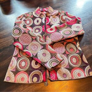 Geometric Patterned Blazer